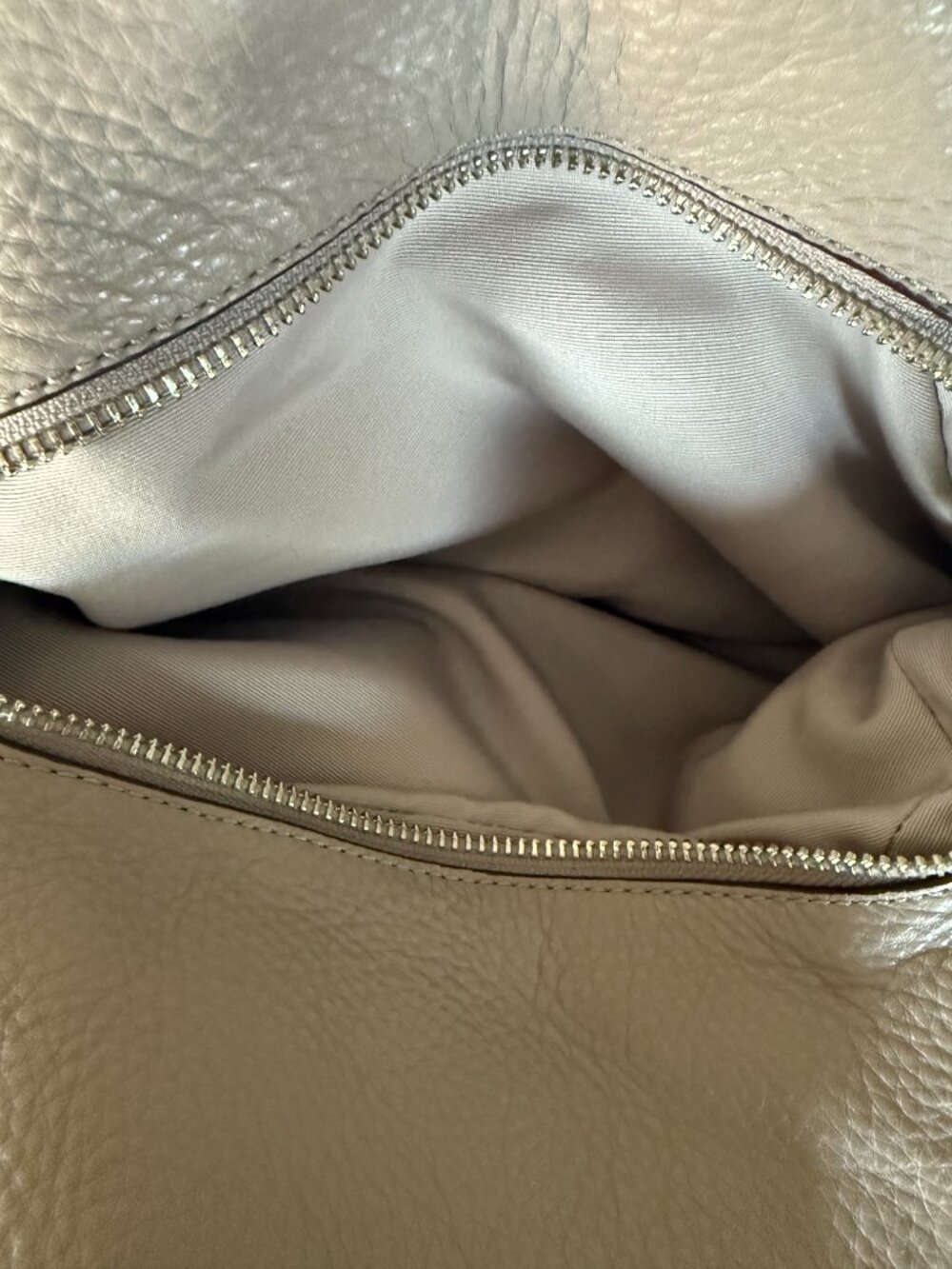 Coach Madison Phoebe Shoulder Bag Taupe/Beige/Nude/Gray - Picture 5 of 8